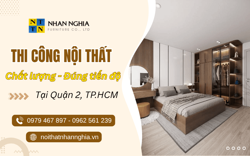 thi công nội thất Quận 2 TPHCM