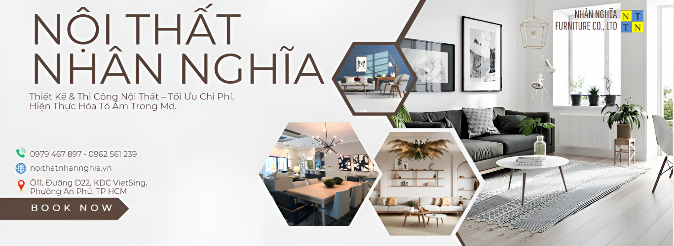 Thiết kế thi công nội thất Bình Dương - Nội Thất Nhân Nghĩa