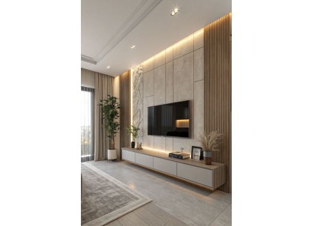 Kệ Tivi Treo Tường Hiện Đại