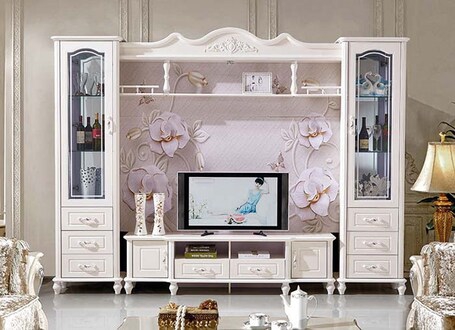 HỆ TỦ TIVI TÂN CỔ ĐIỂN: GIẢI PHÁP SANG TRỌNG VÀ TỐI ƯU KHÔNG GIAN