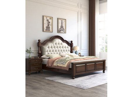 GIƯỜNG NGỦ TÂN CỔ ĐIỂN: BIỂU TƯỢNG CỦA SỰ SANG TRỌNG VÀ GIẤC NGỦ THƯỢNG LƯU