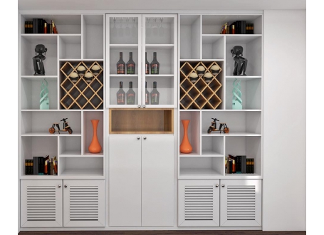 TỦ RƯỢU TÂN CỔ 2